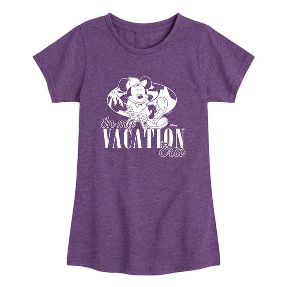Disney - In My Vacation Era Toddler Girls' Toddler Short Sleeve Graphic T-Shirt
