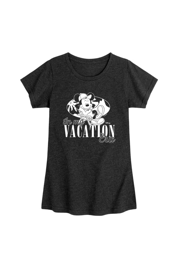 - In My Vacation Era - Toddler Girls Fitted Short Sleeve T-Shirt