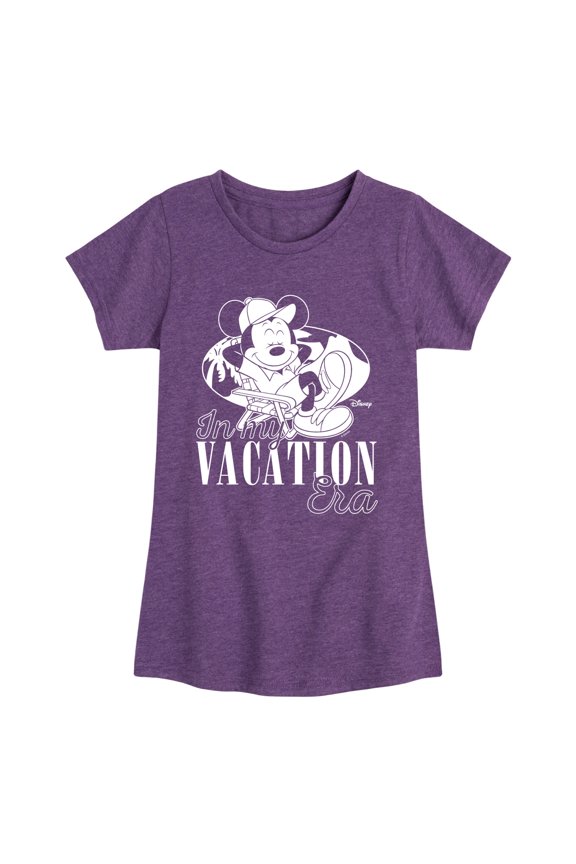 - In My Vacation Era - Youth Girls Fitted Short Sleeve T-Shirt