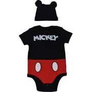 Disney Incredibles Infant Baby Boys Bodysuit and Hat Set 18 Months