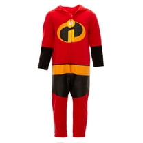 Disney Incredibles Mr Incredible Zip Up Cosplay Coverall Newborn to Toddler