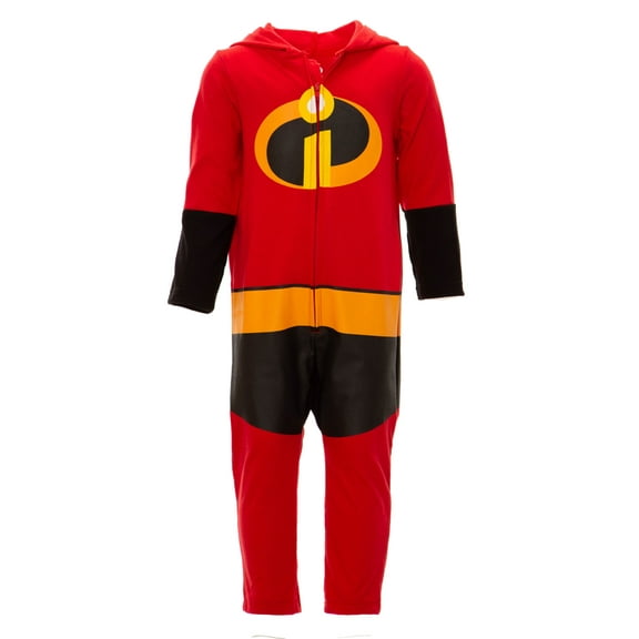 Disney Incredibles Mr Incredible Zip Up Cosplay Coverall Newborn to Toddler