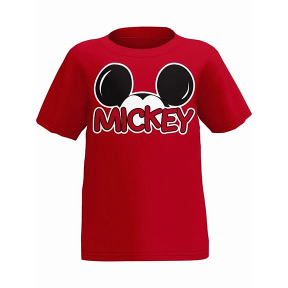 Disney Mickey Mouse Family Toddler Tee Shirt, 2T-4T (Boy's)