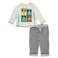 thumbnail image 1 of Disney Infant Boy Mickey Mouse 2 Piece Outfit Sweat Pants Long Sleeve Shirt 0-3m, 1 of 1