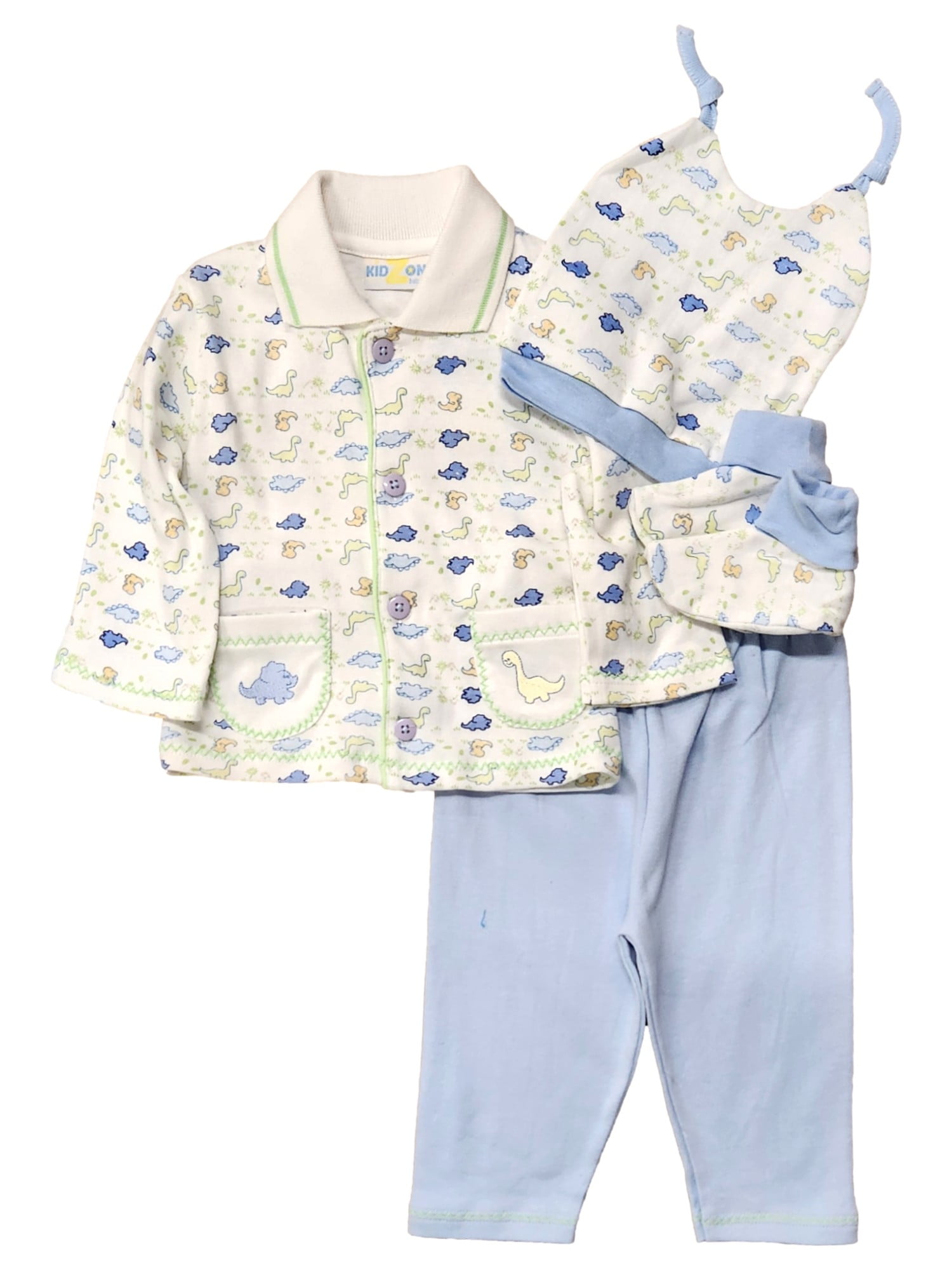 Disney Infant Boys 3pc Winnie The Pooh T-Shirts, Hat & Shorts Set