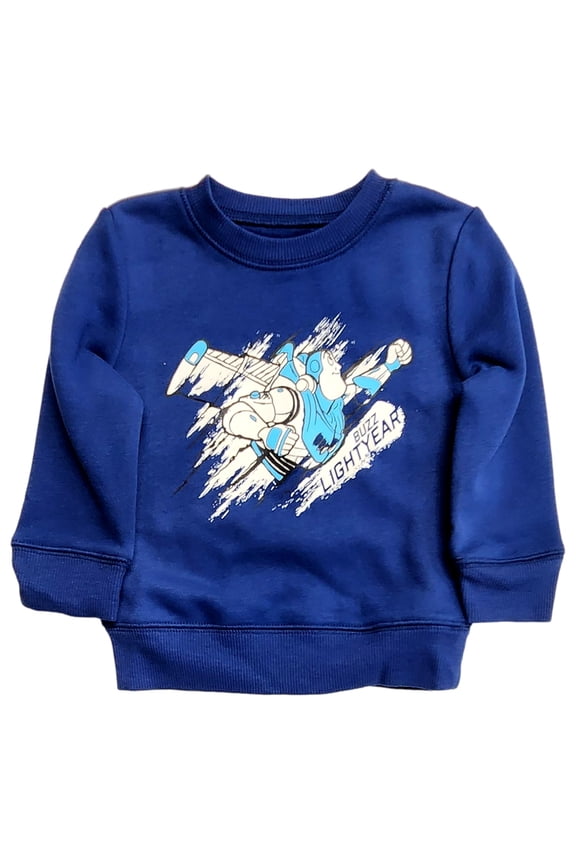 Infant Boys Blue Buzz Lightyear Toy Story Sweatshirt Sweat Shirt 12m