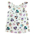 thumbnail image 1 of Disney Infant Girls White Minnie Mouse Daisy Duck Flutter Tee T-Shirt Tank 24M, 1 of 2