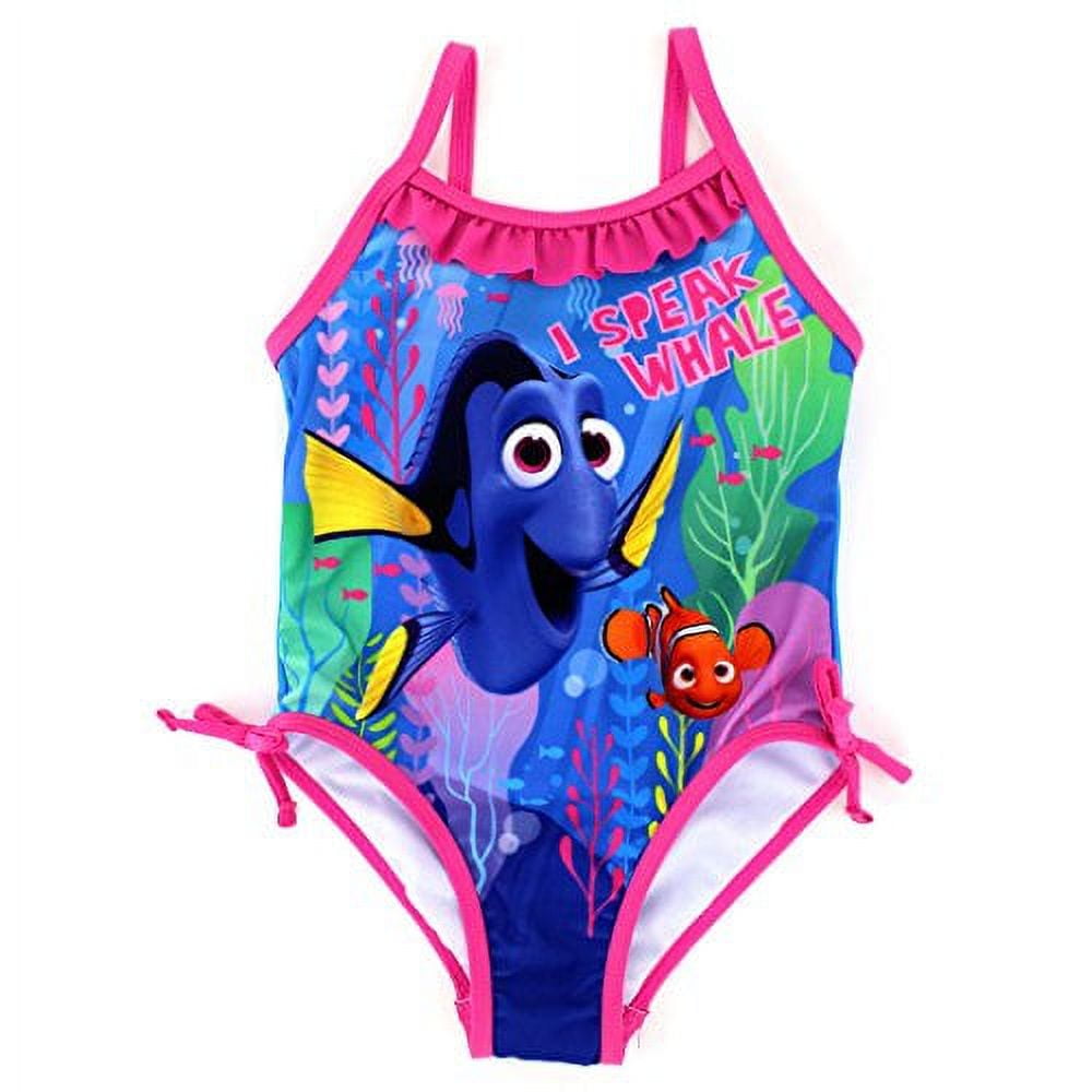 Disney Infent Girls Finding Dory Nemo 1 Piece Swimsuit Swimwear Blue