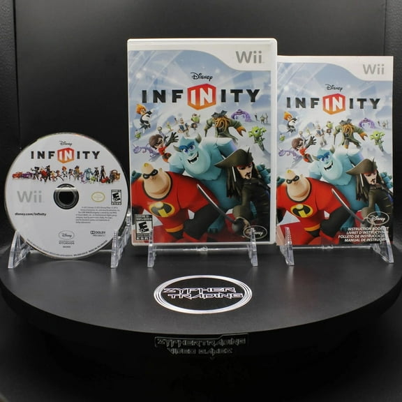 Restored Disney Infinity Action & Adventure, Parental Controls Video Game for Nintendo Wii, Physical Format
