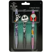 Disney Nightmare Before Christmas 3-Pack Pens with Rubber Characters