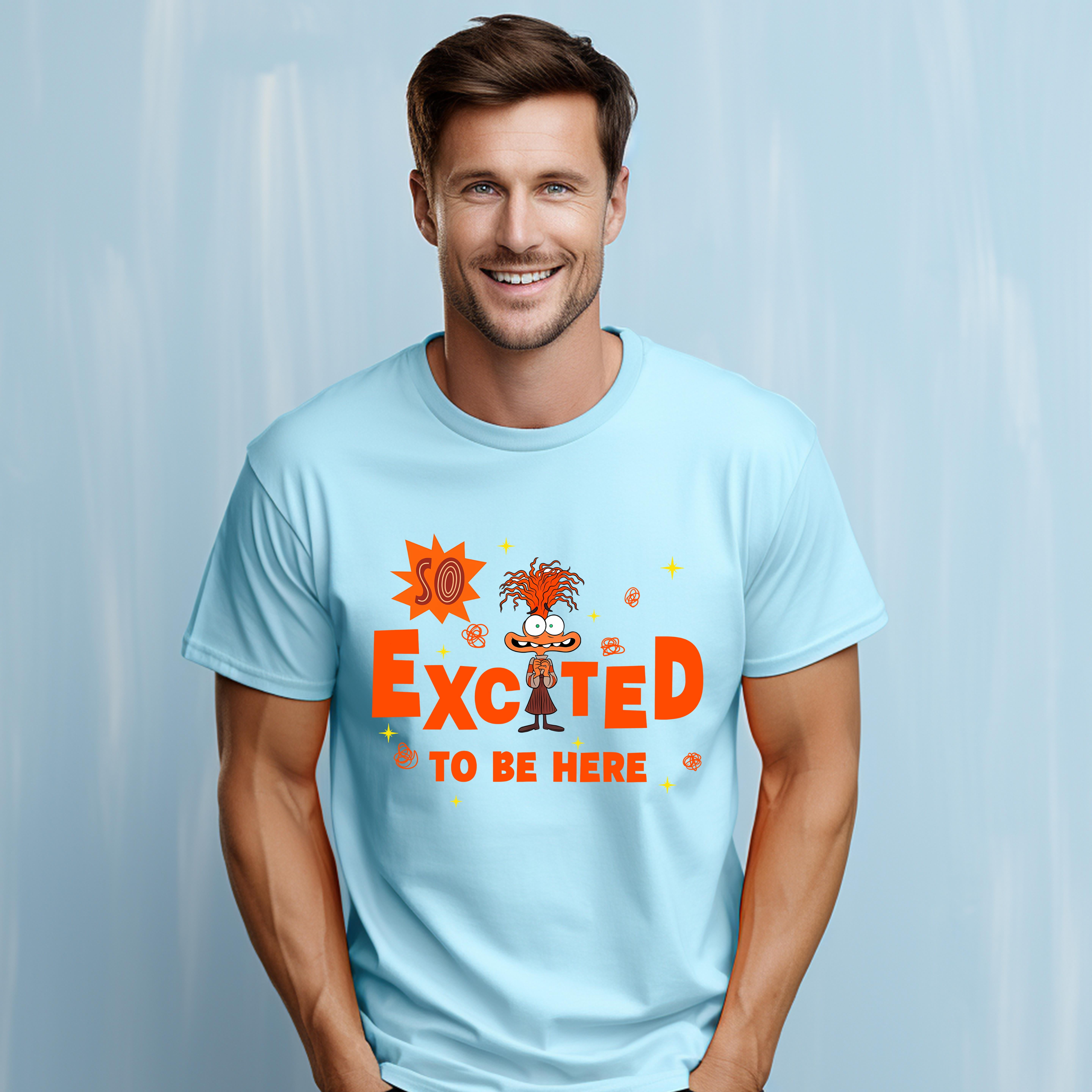 Disney Inside Out 2 Anxiety So Excited To Be Here Uni T SHIRT Up To disney-inside-out-2-anxiety-so-excited-to-be-here-uni-t-shirt-up-to