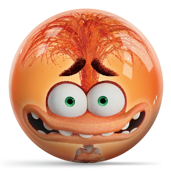 Disney Inside Out 2 Anxiety Undrilled Bowling Ball 8lb