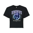 thumbnail image 1 of Disney - Inside Out 2 - Ennui Already Bored - Junior's Cropped Tee, 1 of 4
