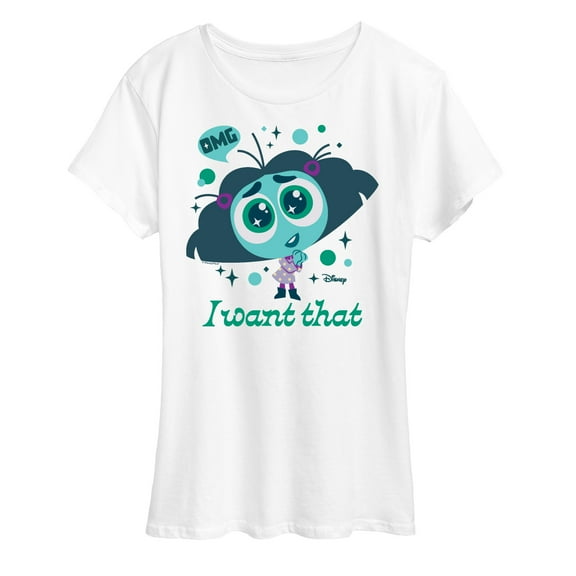 Disney - Inside Out 2 - Envy I Want That  - Women's Short Sleeve Graphic T-Shirt