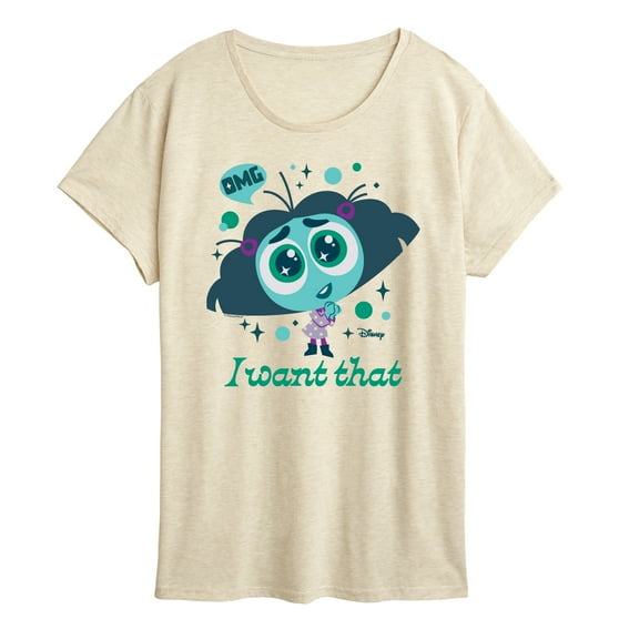 Disney - Inside Out 2 - Envy I Want That  - Women's Short Sleeve Graphic T-Shirt