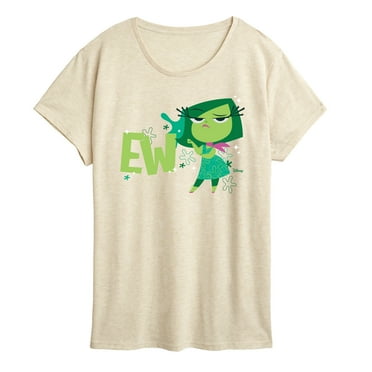 Disney - Inside Out 2 - Ew Disgust  - Women's Short Sleeve Graphic T-Shirt