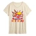 thumbnail image 1 of Disney - Inside Out 2 - Hot Head Anger  - Women's Short Sleeve Graphic T-Shirt, 1 of 4