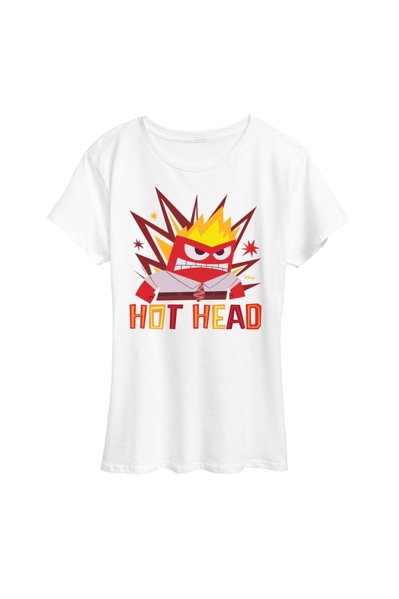 Disney - Inside Out 2 - Hot Head Anger - Women's Short Sleeve Graphic T-Shirt