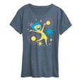 thumbnail image 1 of Disney - Inside Out 2 - Joy Graphic  - Women's Short Sleeve Graphic T-Shirt, 1 of 4