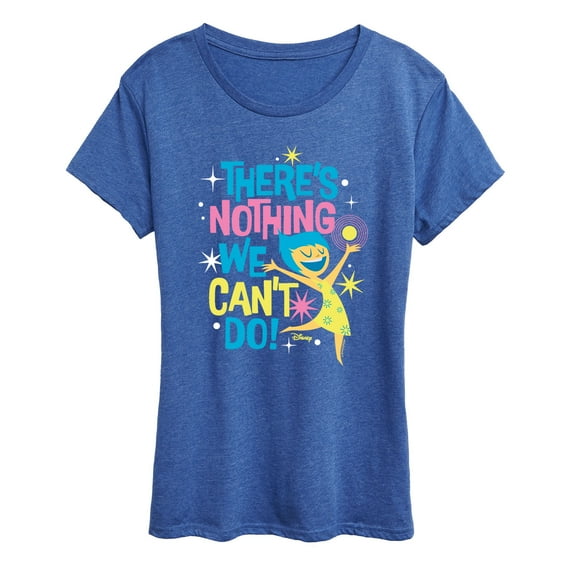 Disney - Inside Out 2 - Nothing We Can'T Do  - Women's Short Sleeve Graphic T-Shirt