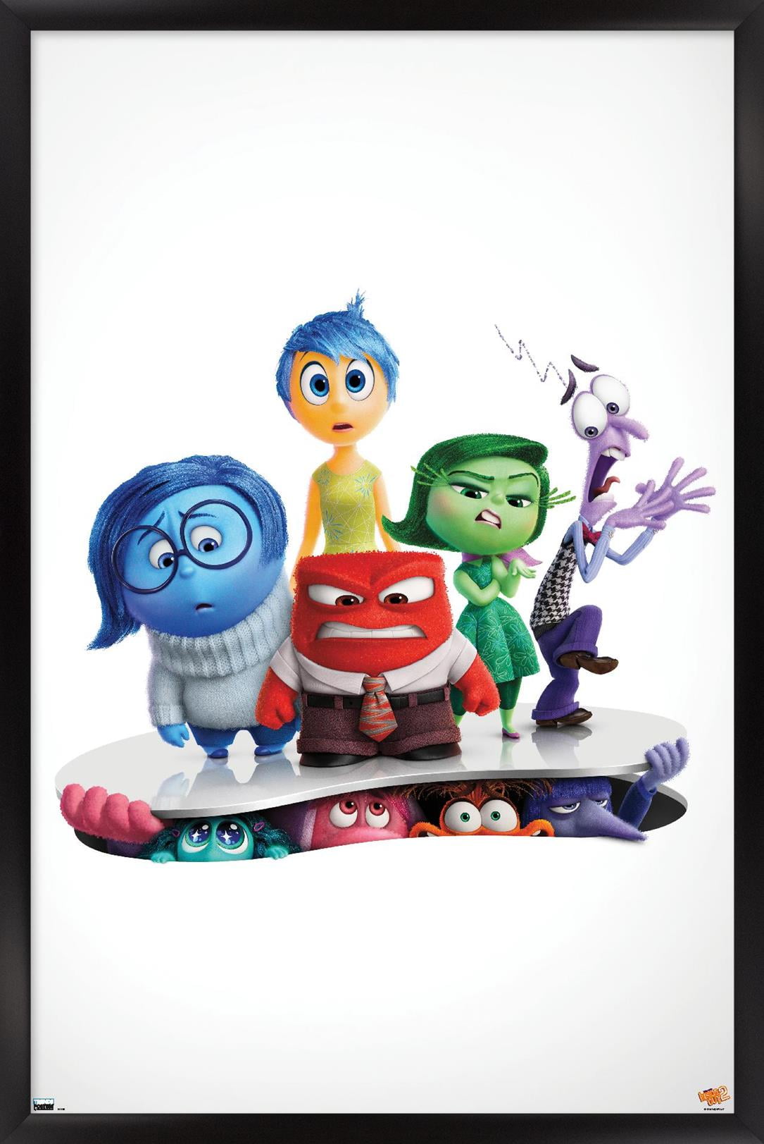 Disney Pixar Inside Out 2 Framed Poster