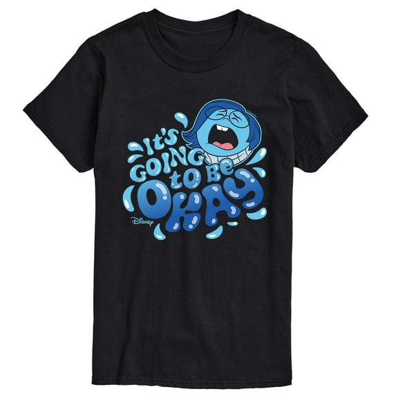 Disney - Inside Out 2 - Sadness It's Going To Be Okay - Men's Short Sleeve T-Shirt