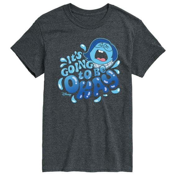 Disney - Inside Out 2 - Sadness It's Going To Be Okay - Men's Short Sleeve T-Shirt