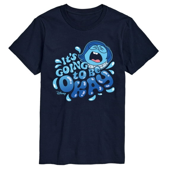 Disney - Inside Out 2 - Sadness It's Going To Be Okay - Men's Short Sleeve T-Shirt