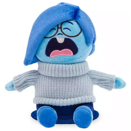 Disney Inside Out 2 Sadness Magnetic Shoulder Mini Plush