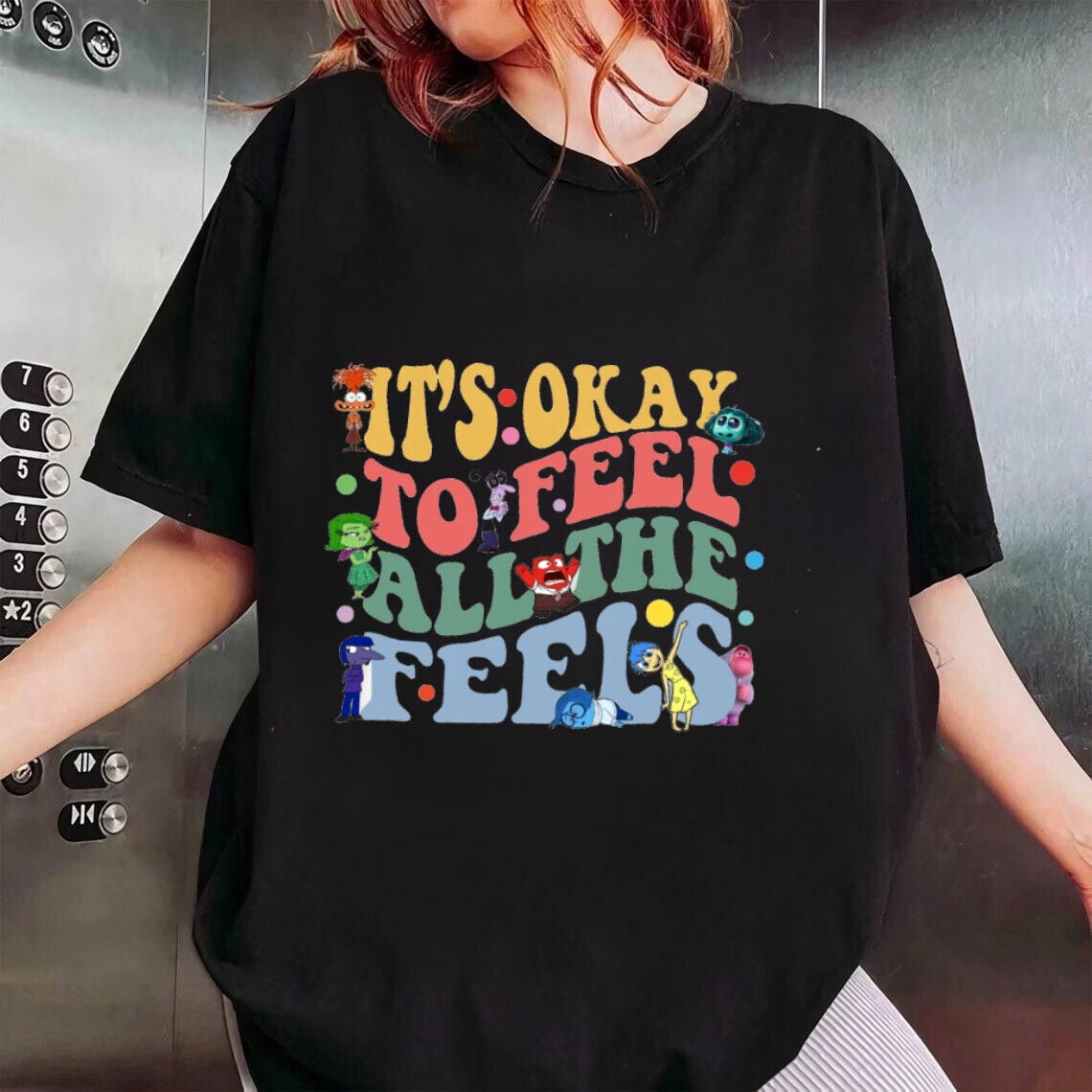 Disney Inside Out It's OK To Feel Shirt, Disney Shirt, Pixar Inside Out