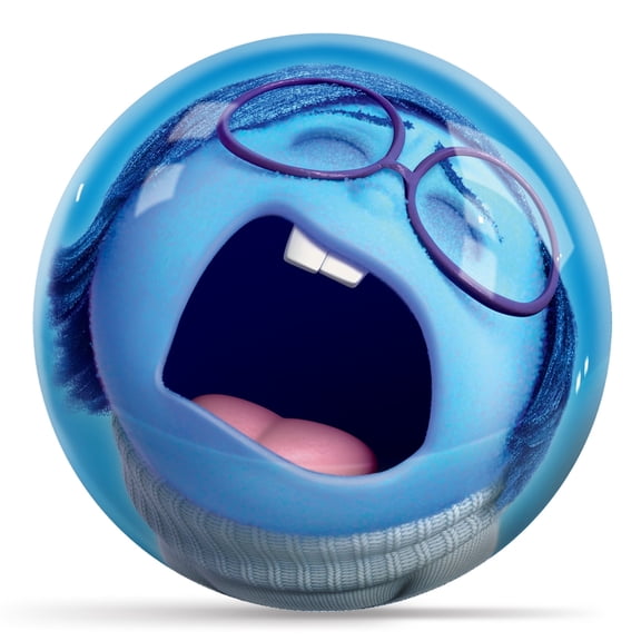 Disney Inside Out Sadness Undrilled Bowling Ball 15lb