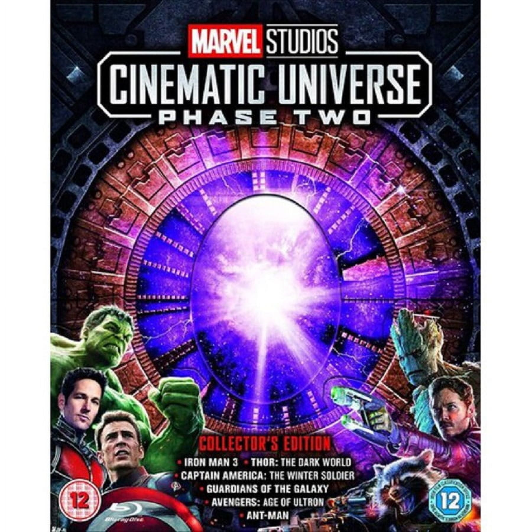 DISNEY INT'L Marvel Studios Cinematic Collection Phase 2 (Blu-ray)