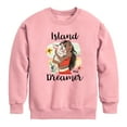 thumbnail image 1 of Disney - Island Dreamer - Toddler & Youth Crewneck Fleece Sweatshirt, 1 of 4