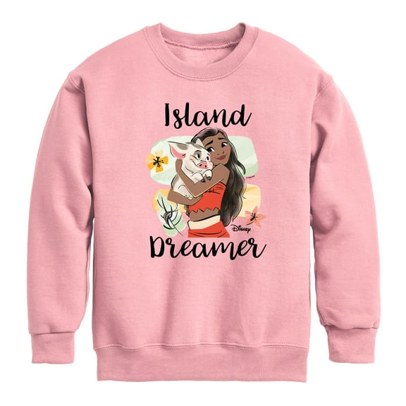 Disney - Island Dreamer - Toddler & Youth Crewneck Fleece Sweatshirt