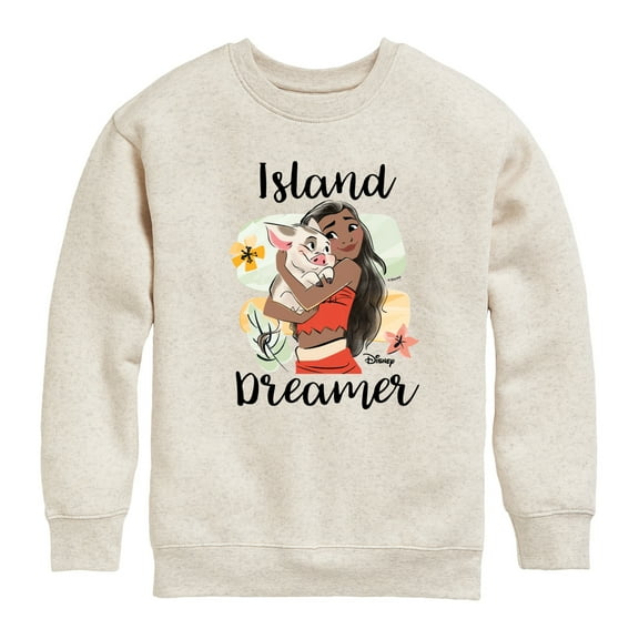 Disney - Island Dreamer - Toddler & Youth Crewneck Fleece Sweatshirt