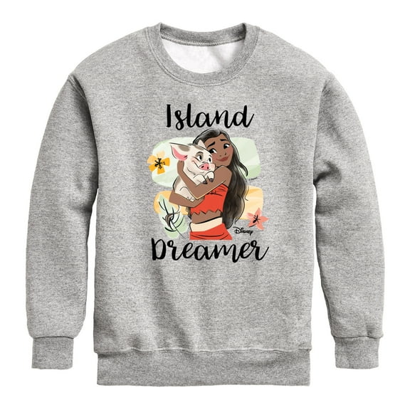 Disney - Island Dreamer - Toddler & Youth Crewneck Fleece Sweatshirt