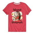 thumbnail image 1 of Disney - Island Dreamer - Toddler & Youth Short Sleeve Graphic T-Shirt, 1 of 5