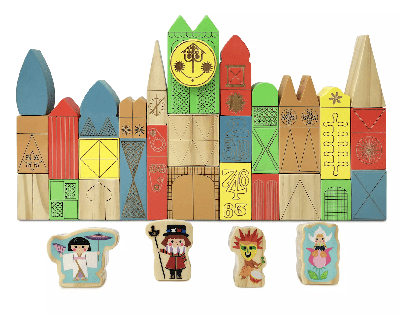 Disney 2024 wooden blocks