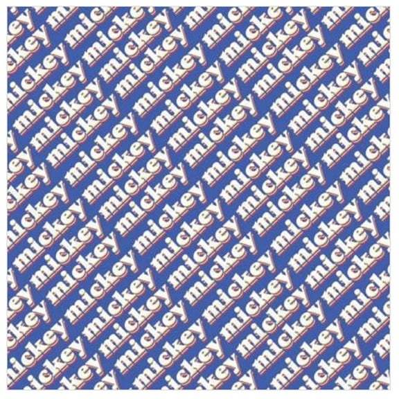 Disney It's A Mickey Thing Dark Blue 100% Cotton Fabric Sold by The Yard