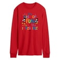thumbnail image 1 of Disney - Its Kind Of Fun To Do The Impossible - Men's Long Sleeve Graphic T-Shirt, 1 of 3