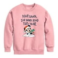 thumbnail image 1 of Disney - Ive Been Good - Toddler & Youth Crewneck Fleece Sweatshirt, 1 of 4