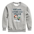 thumbnail image 1 of Disney - Ive Been Good - Toddler & Youth Crewneck Fleece Sweatshirt, 1 of 5