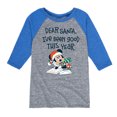 thumbnail image 1 of Disney - Ive Been Good - Toddler & Youth Raglan Graphic T-Shirt, 1 of 4