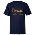 thumbnail image 1 of Disney Iwájú Animated Series Official Title Logo Disney+- Short Sleeve T-Shirt for Kids - Customized-Navy, 1 of 5