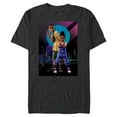 thumbnail image 1 of Disney Iwájú Animated Series Tola and Kole Cityscape Disney+- Short Sleeve Blended T-Shirt for Adults - Customized-Dark Heather, 1 of 5