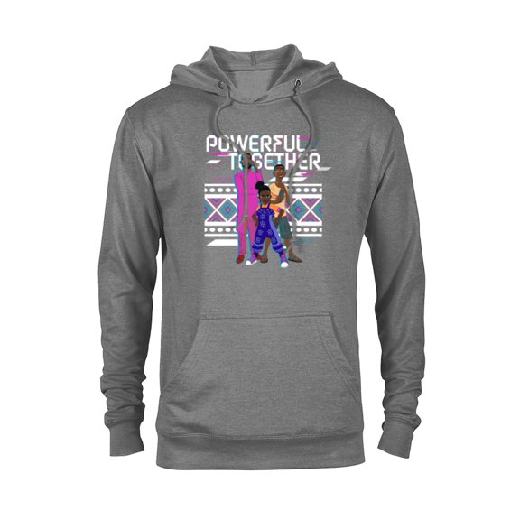 Disney Iwájú Series Tola Kole and Tunde Powerful Together- Pullover Hoodie for Adults - Customized-Athletic Heather