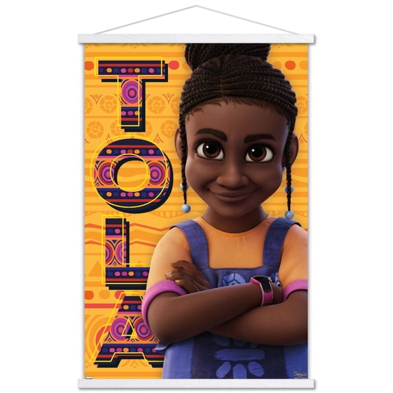 Disney Iwaju - Tola Wall Poster with Magnetic Frame, 22.375" x 34"