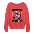 thumbnail image 1 of Disney - Jack And Sally Ornaments - Women's French Terry Long Sleeve Pullover, 1 of 3