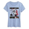 thumbnail image 1 of Disney - Jack And Sally Ornaments - Women's Short Sleeve Graphic T-Shirt, 1 of 3