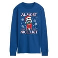 thumbnail image 1 of Disney - Jack Nice List - Men's Long Sleeve Graphic T-Shirt, 1 of 4